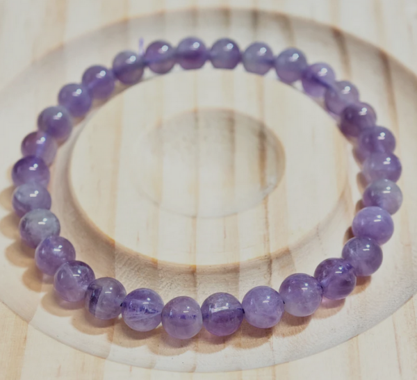 Bracciale Ametista (6mm/8mm) - immagine 2