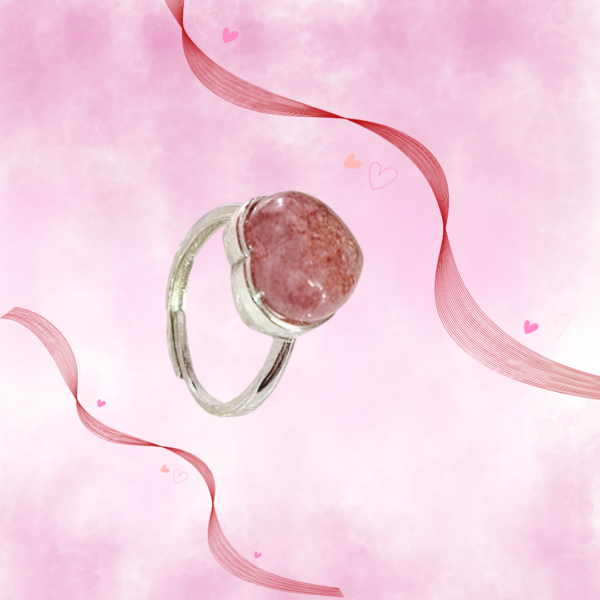 Anello Cuore Di Fragola