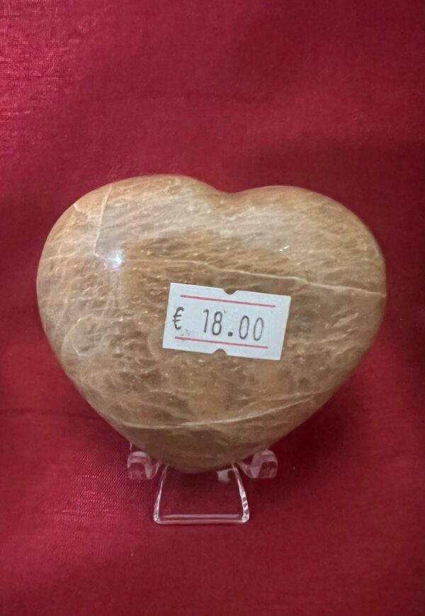Cuore luna Rossa Color Pesca Madagascar - immagine 4