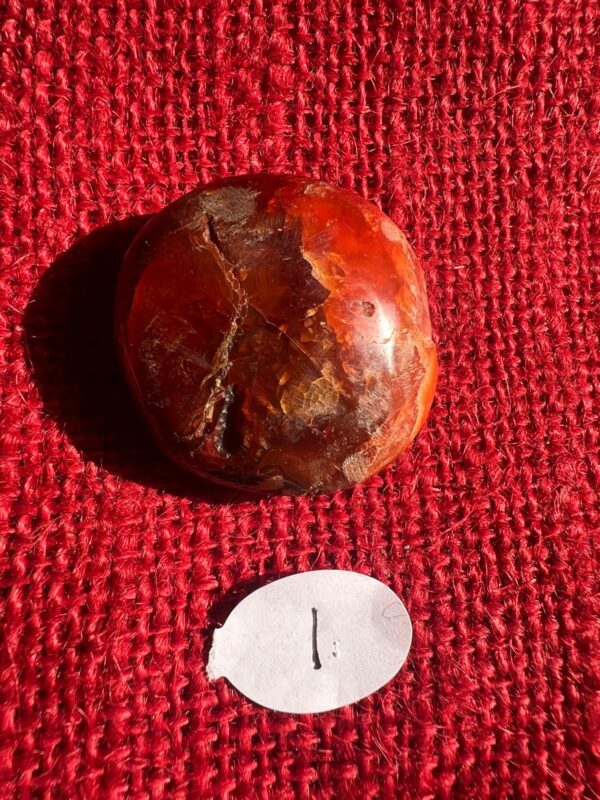 Burattata Agata Corniola Madagascar - immagine 2