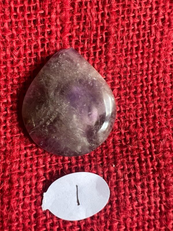 Palmstone e Burattate di Ametista Chevron - immagine 2