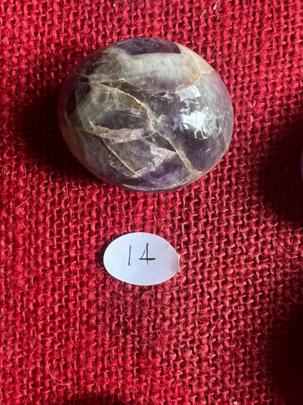 Palmstone e Burattate di Ametista Chevron - immagine 15