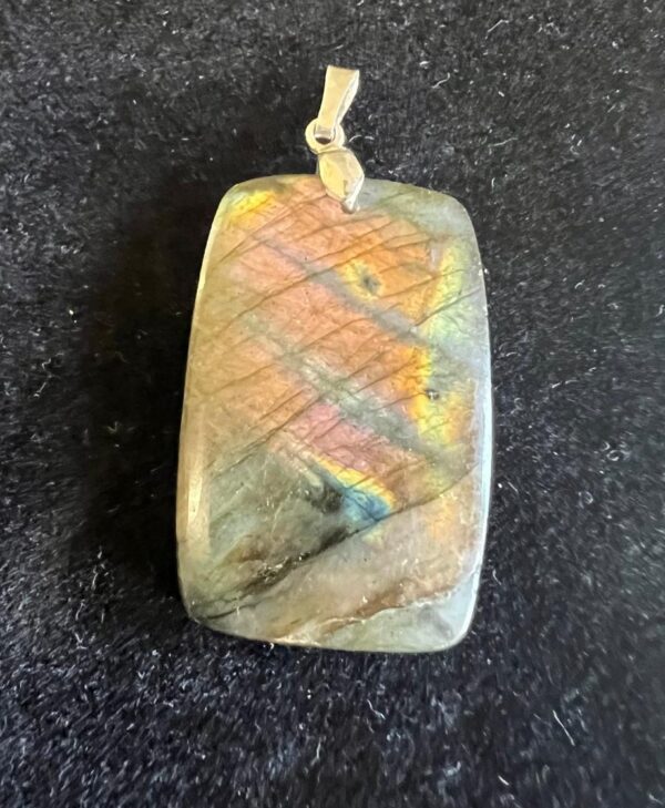 Ciondolo In Labradorite in argento - immagine 4