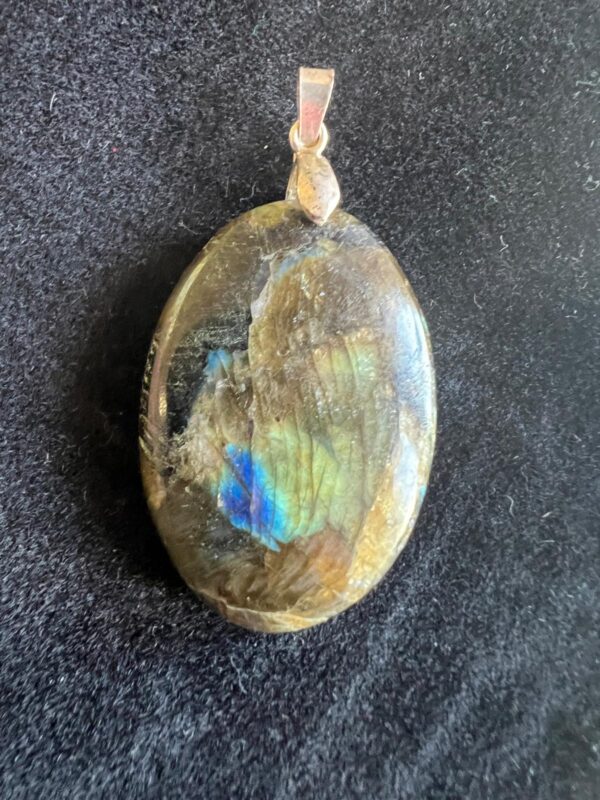 Ciondolo In Labradorite in argento - immagine 5