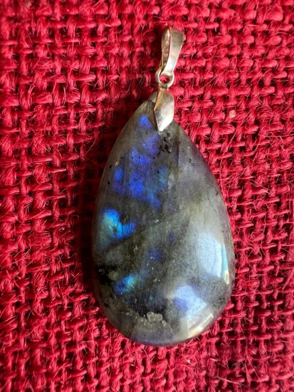 Ciondolo In Labradorite in argento - immagine 6