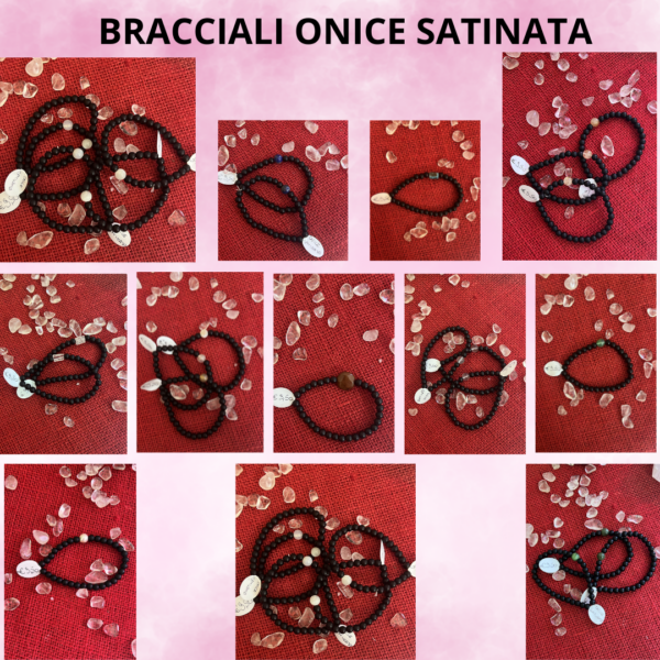 Bracciali Onice Satinata