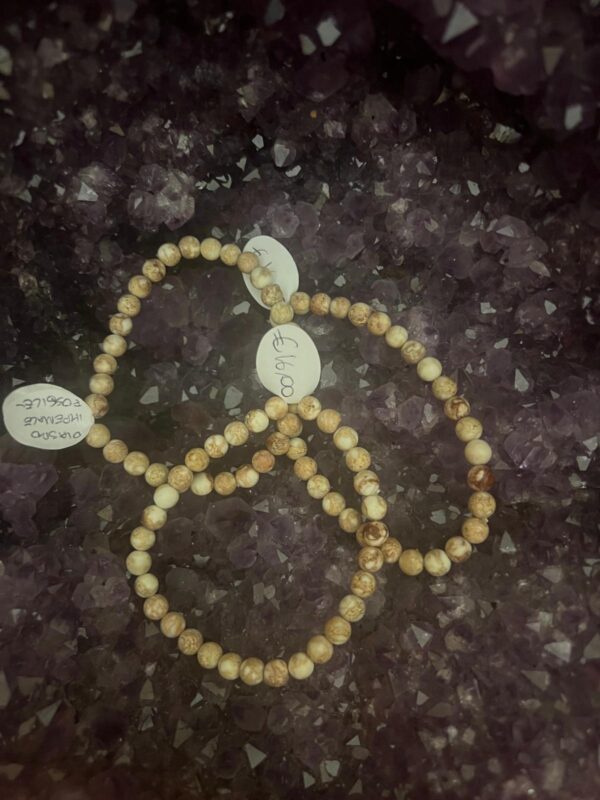 Bracciale Diaspro Fossile Imperiale - immagine 3