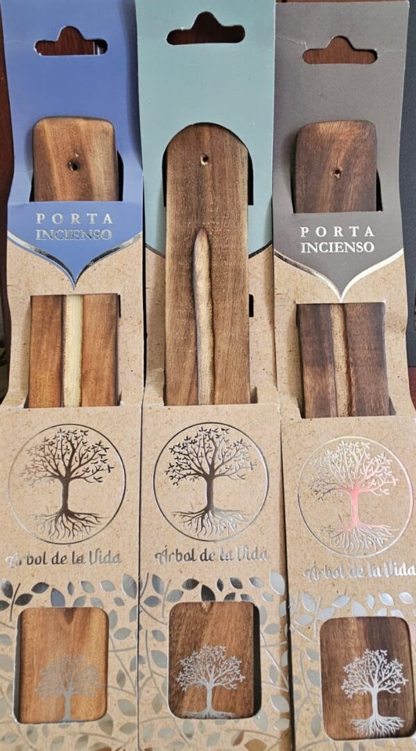 Brucia incenso In Legno Barchetta Albero Della Vita € 3,90