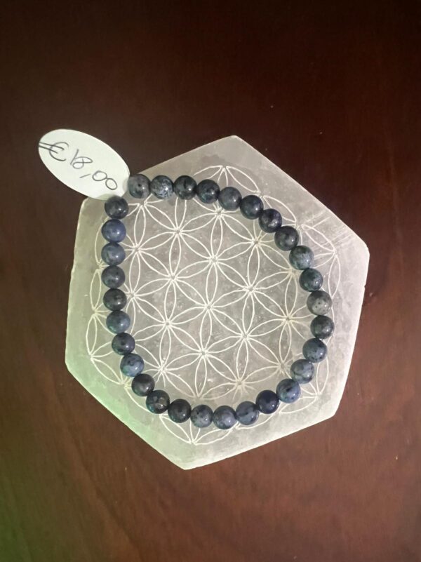 Bracciale Dumortierite Pietra Schiamanica