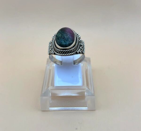 Rubizoisite Anello Argento 925 mis. 19,5 - immagine 2