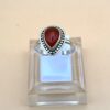 Anello Argento 925 In Corniola, mis 17 - immagine 3