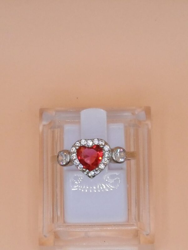 Anello con Zirconi Cubici in Argento 925