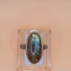 Anello Argento 925 Labradorite, mis 22 - immagine 4