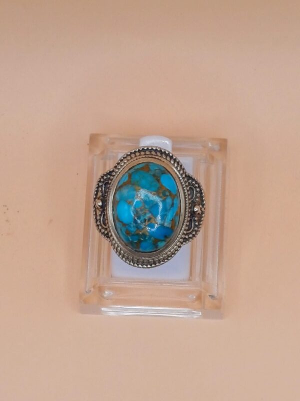 Anello Argento 925 Turchese mis. 22,5