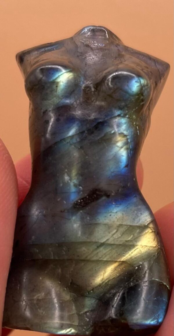 Statuetta Labradorite 4 cm - immagine 2