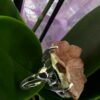 Anello Ametista Rosa Grezza Regolabile - immagine 2