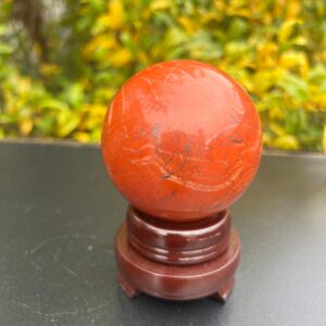 Sfera in Diaspro rosso Diam.6.6 Gr 448