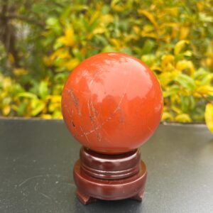 Sfera in Diaspro rosso Diam.7.4 Gr 690