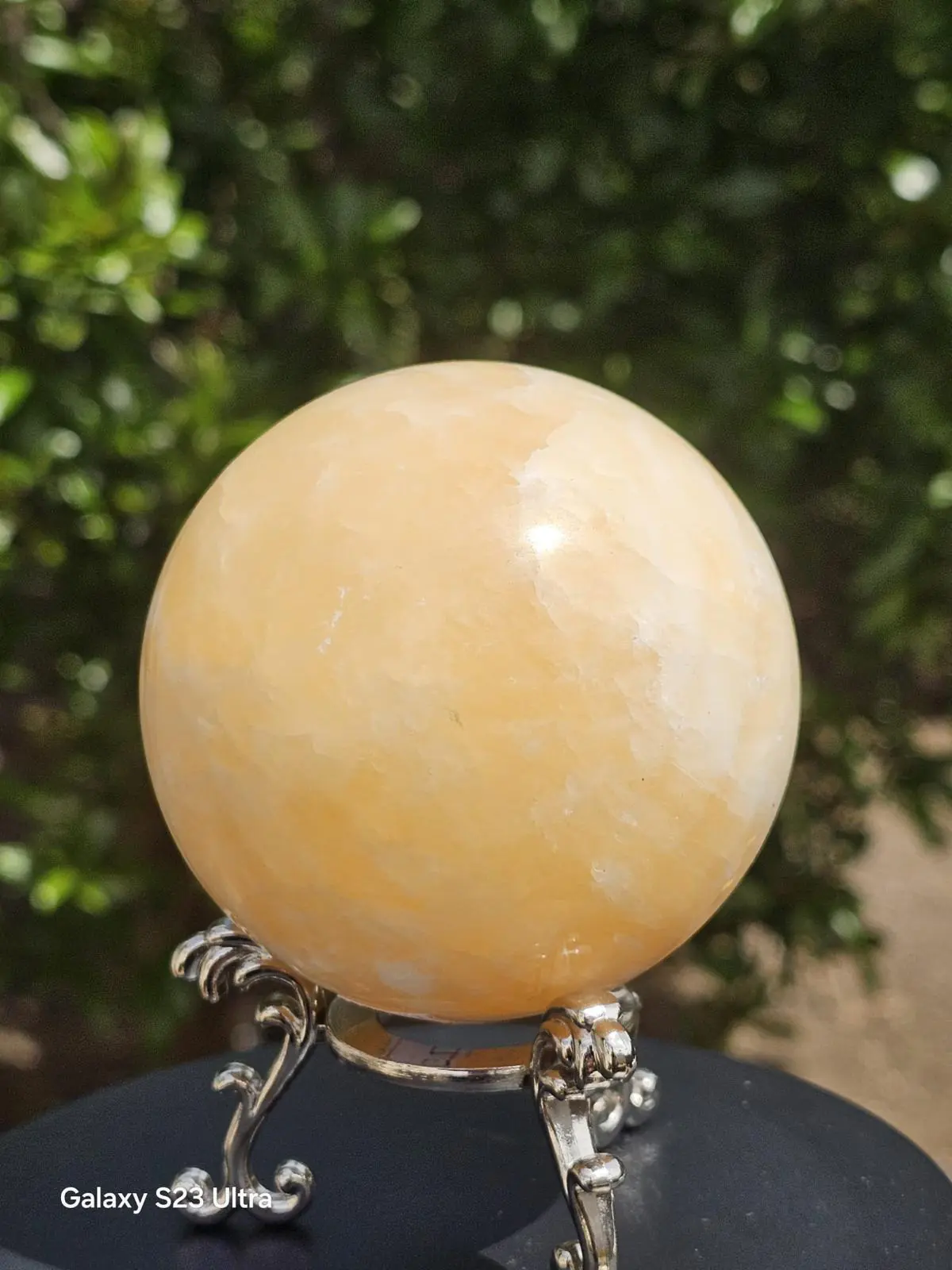 Sfera Calcite Miele dm 7,9 gr 680