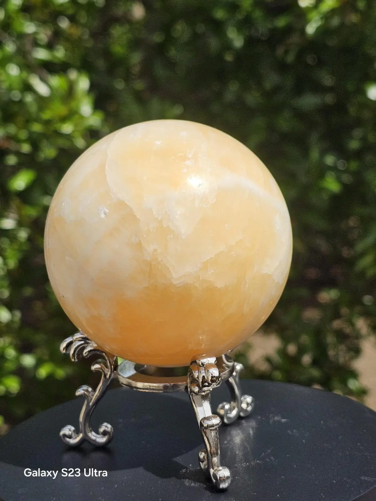 Sfera Calcite Miele dm 7,9 gr 680 - immagine 3