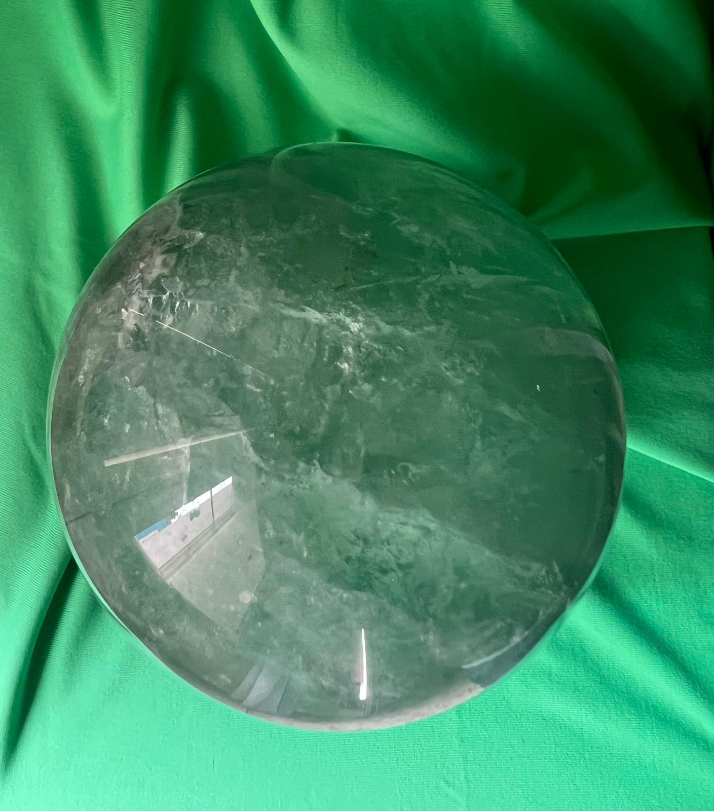 Sfera Fluorite dm 8,8 peso gr 1145