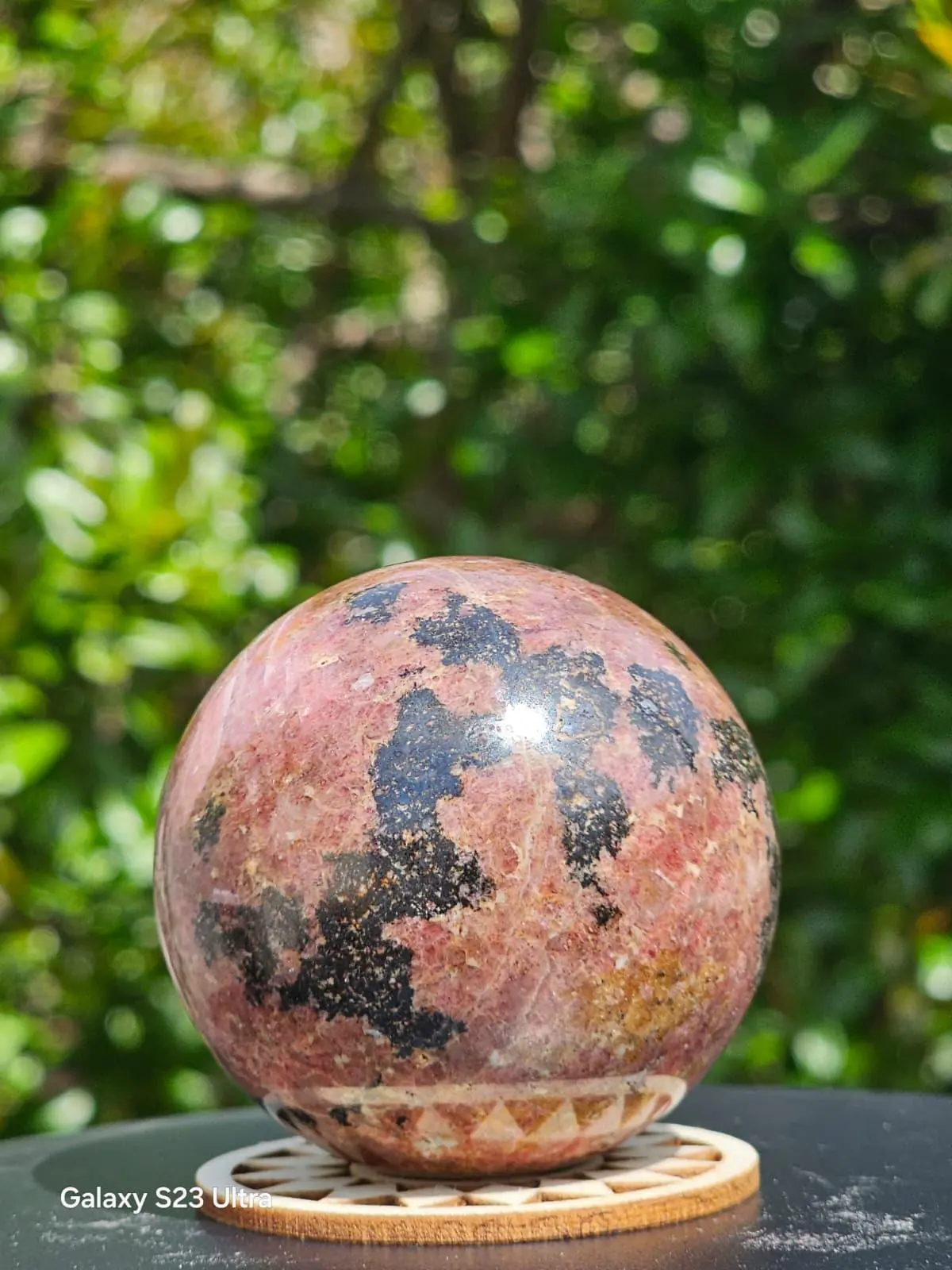 Sfera Rodocrosite gr. 310 dm 5,5