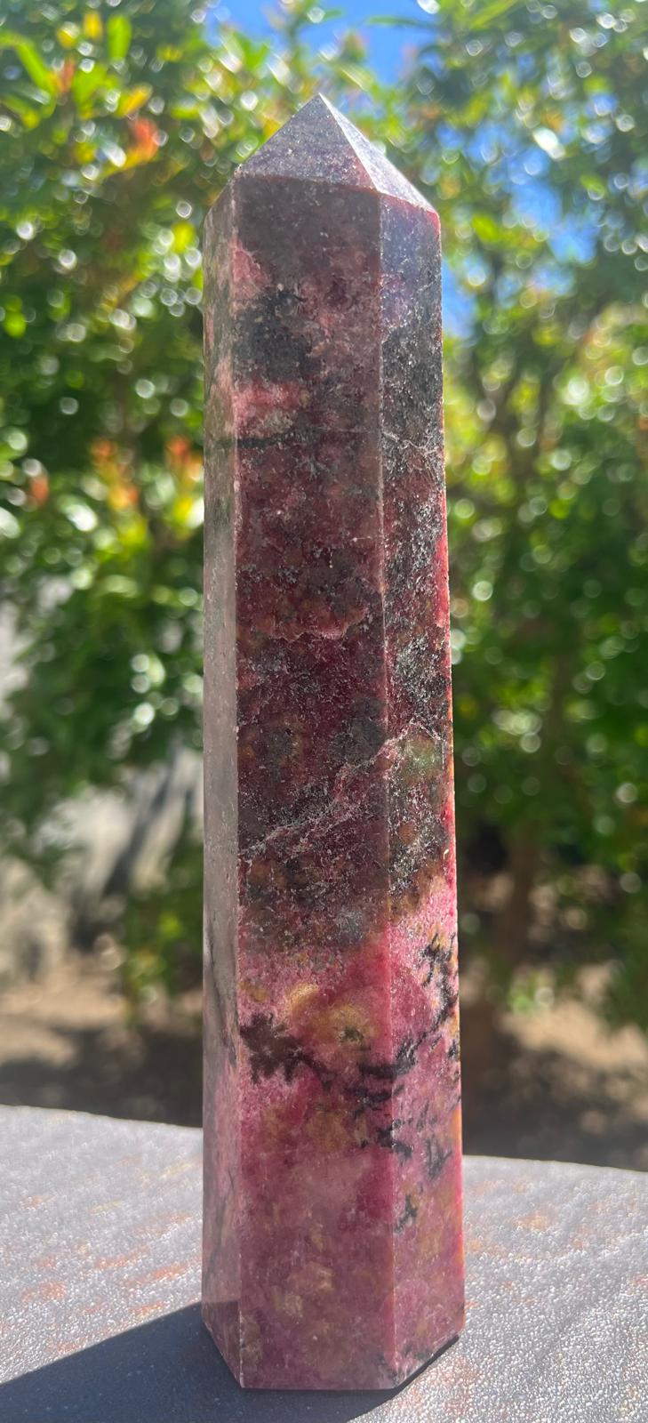 Torre di Rodocrosite – 21 cm 817 g