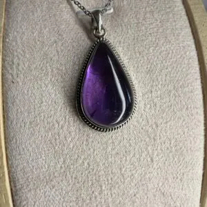 Ciondolo Ametista Argento 925