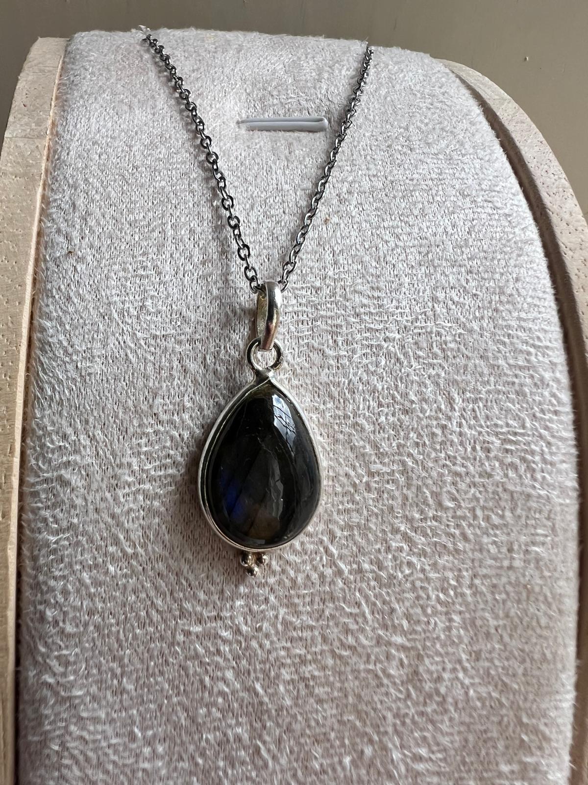 Ciondolo Labradorite Argento 925 - immagine 3