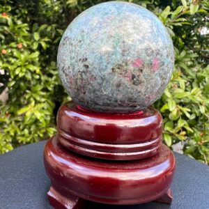 Sfera Cianite e Rubino dm 5,1 gr 240
