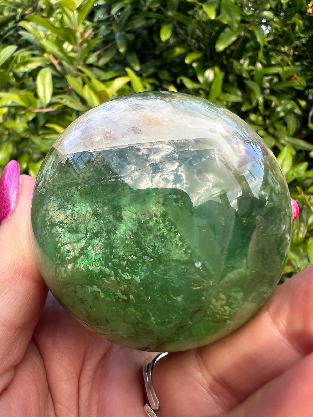 Sfera fluorite gr 336 dm 5,9