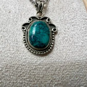 Ciondolo Turchese Argento 925