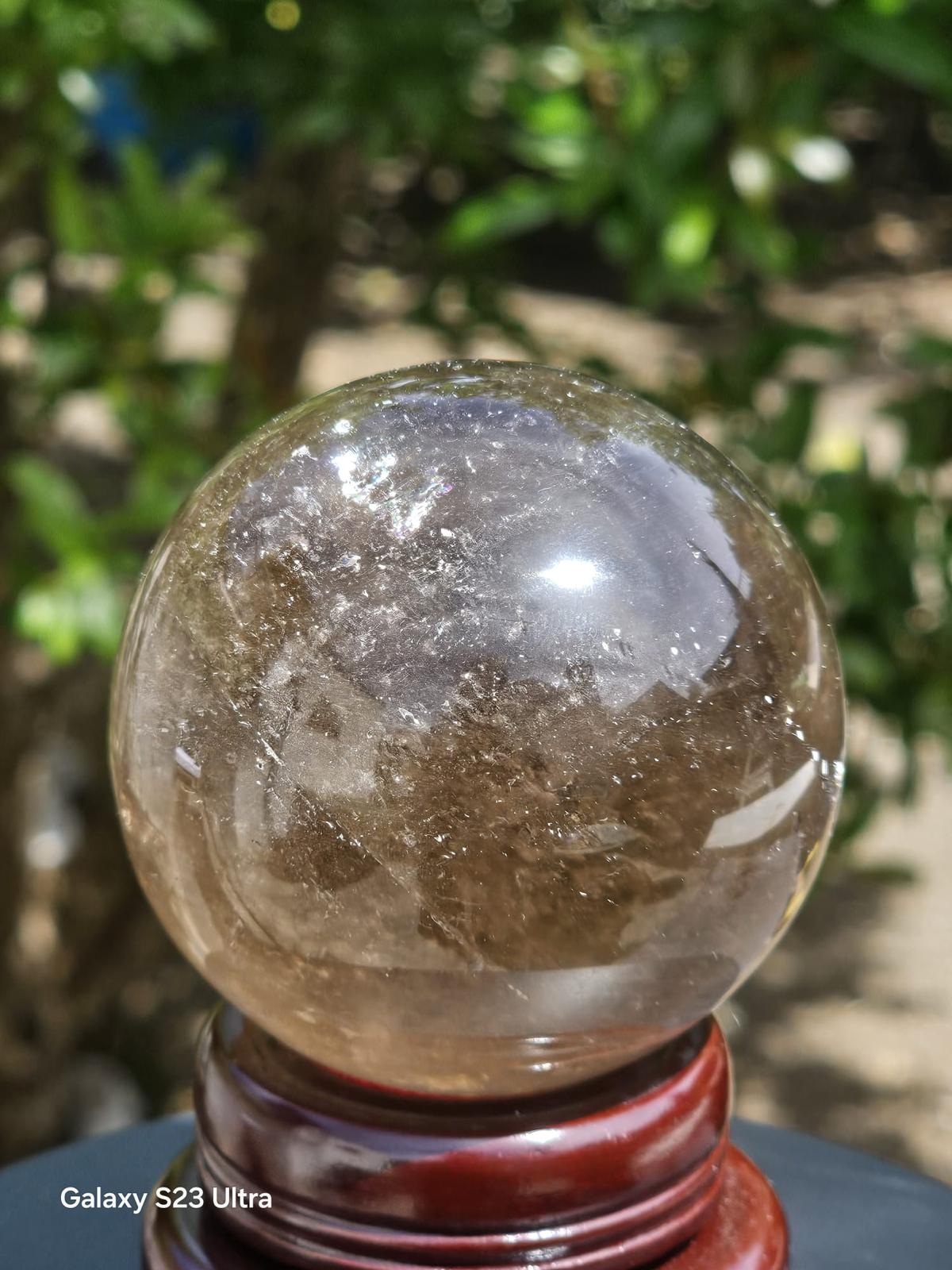 Sfera Quarzo Fumè