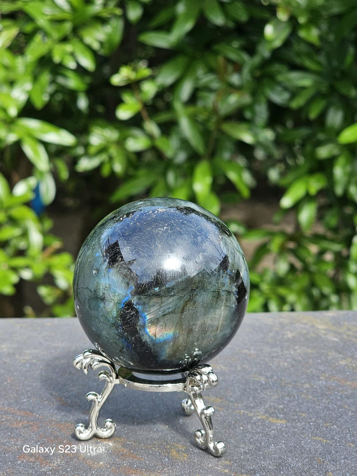 Sfera in Labradorite dm 5,7