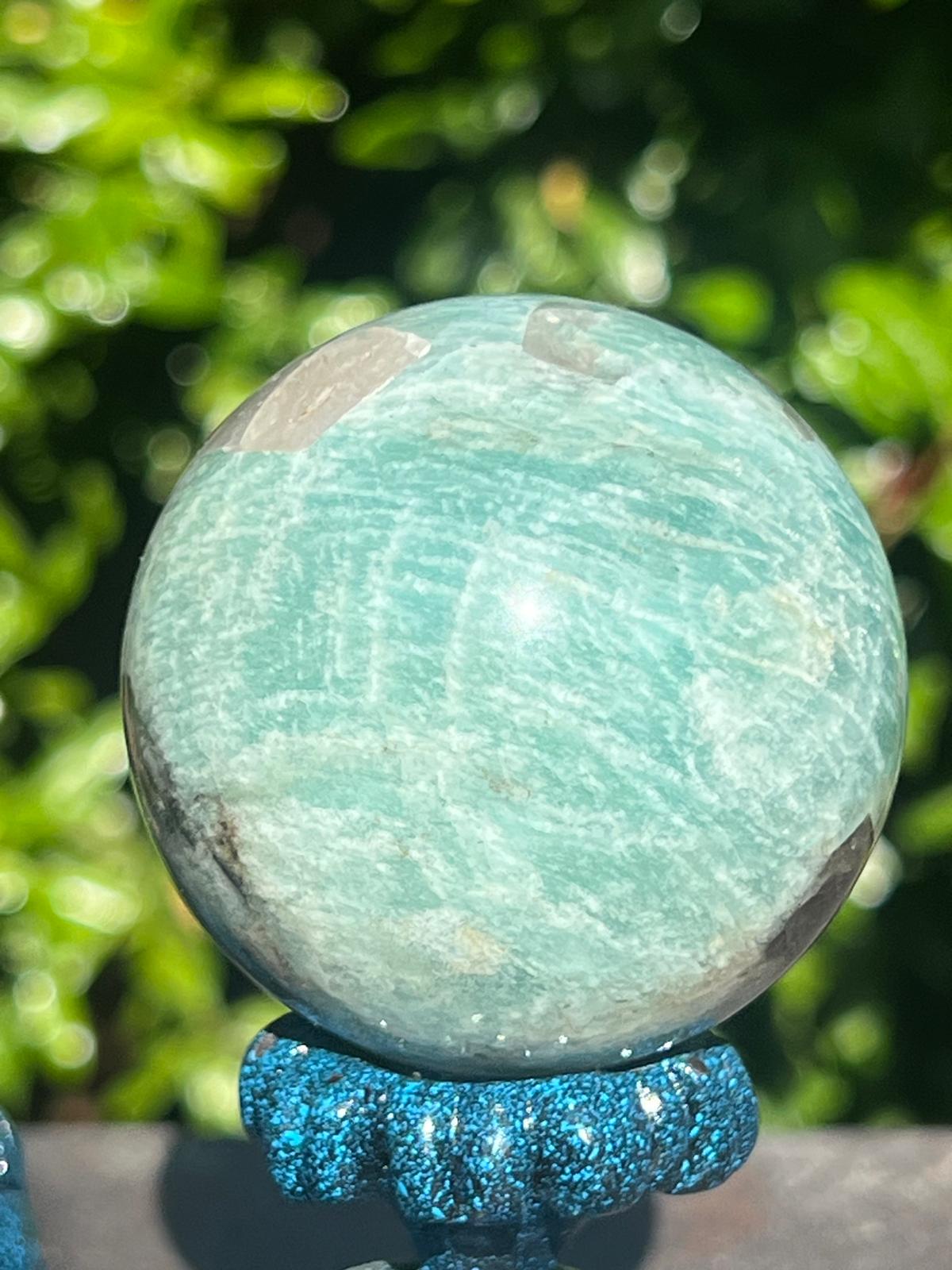 Sfera in Amazzonite - immagine 2