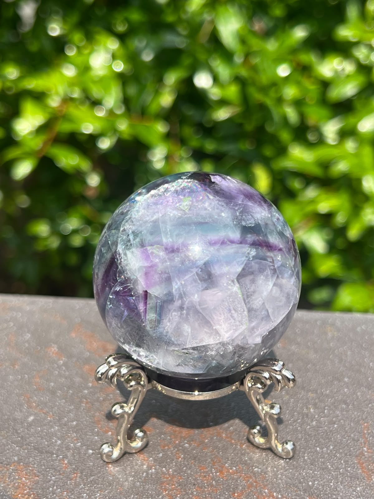 Sfera Fluorite gr 275 dm 5,5 - immagine 2