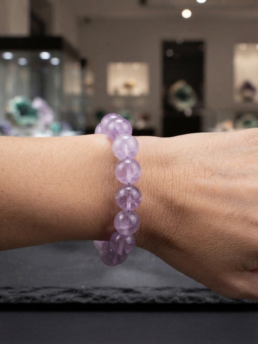Bracciale Ametista Lavanda - immagine 3