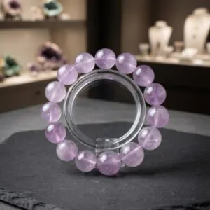 Bracciale Ametista Lavanda Sfere dm 17