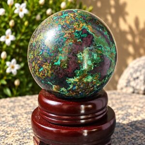 Sfera Malachite Azzurrite