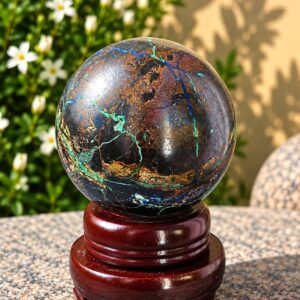 Sfera Malachite Azzurrite