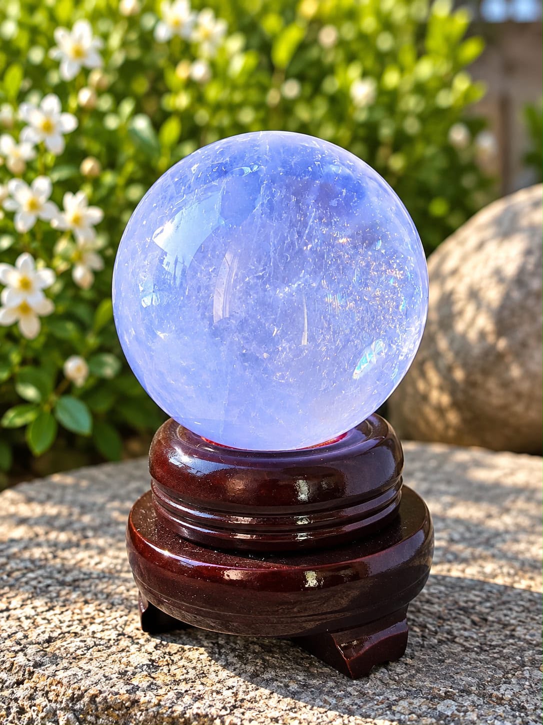 Sfera Quarzo Ialino